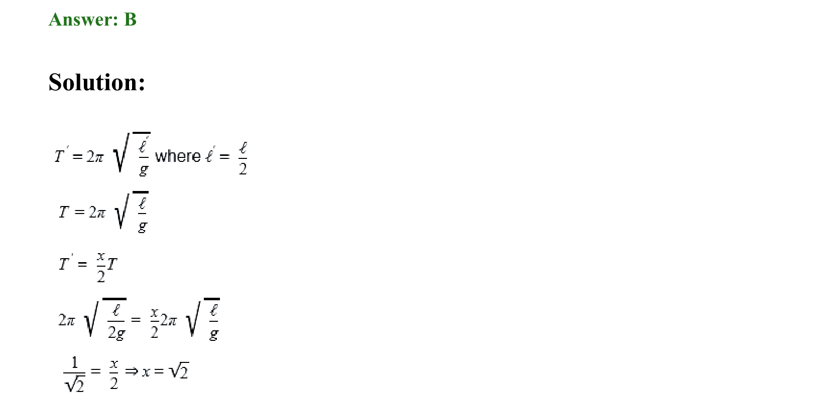Oscillations solution 11