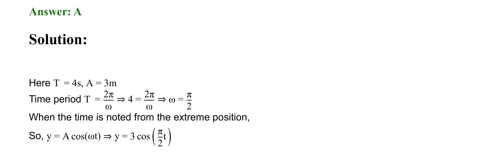 Oscillations solution 21