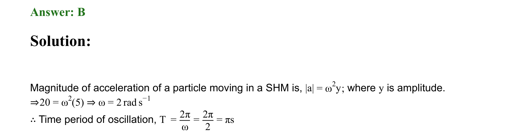 Oscillations solution 23