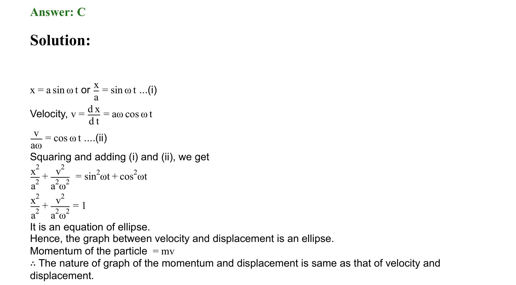 Oscillations solution 30