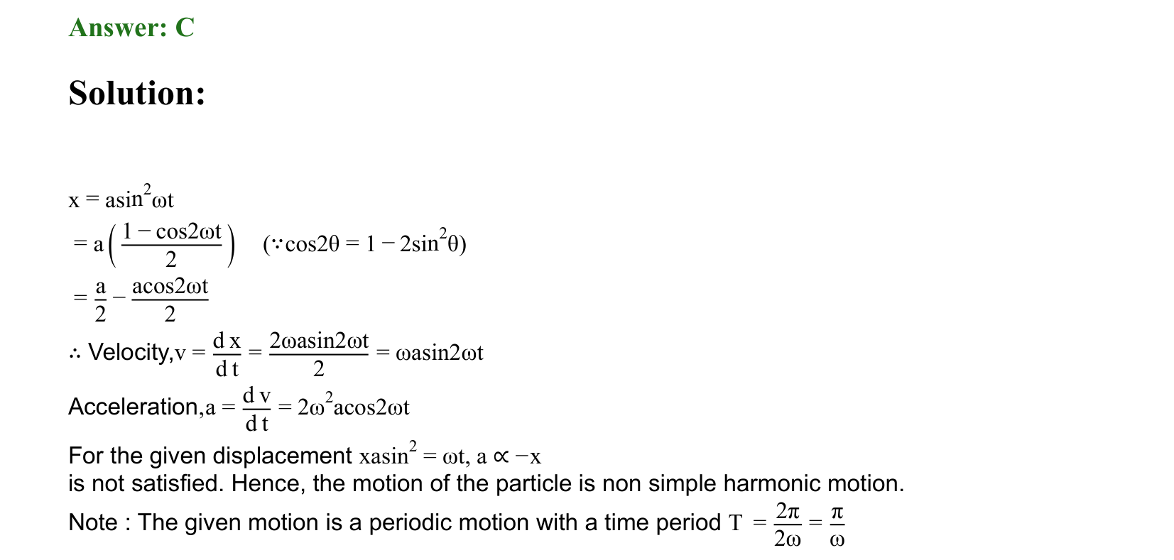 Oscillations solution 33