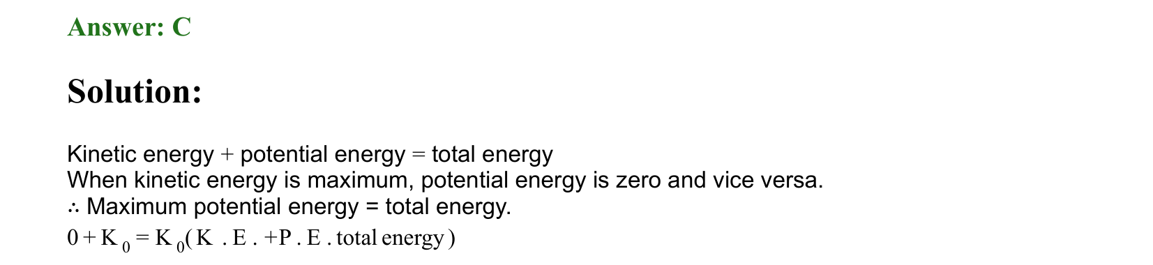 Oscillations solution 40