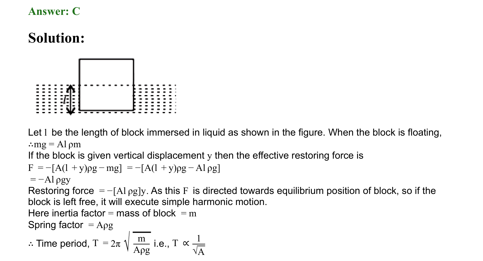 Oscillations solution 42