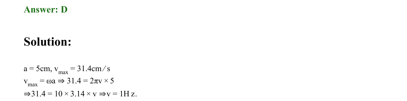 Oscillations solution 44