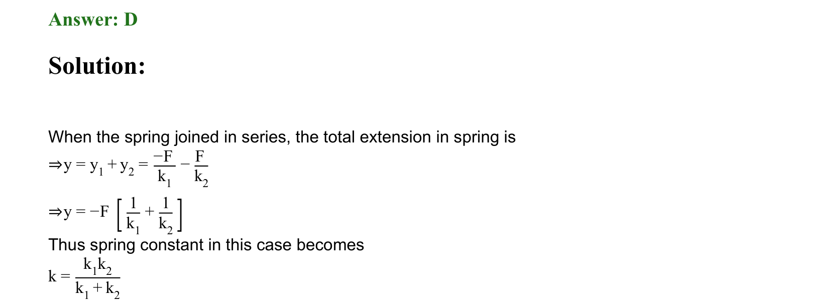 Oscillations solution 45