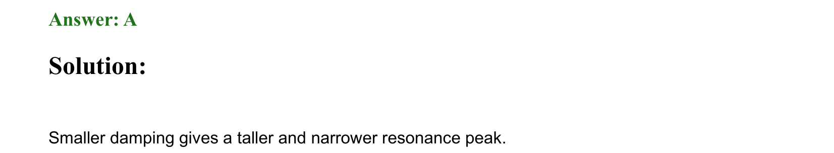 Oscillations solution 50