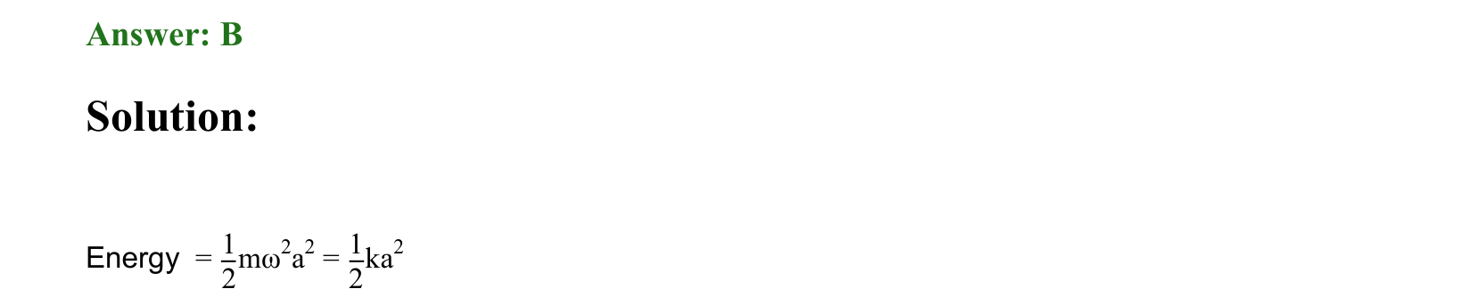 Oscillations solution 54