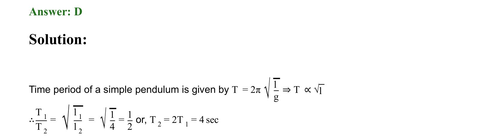 Oscillations solution 57
