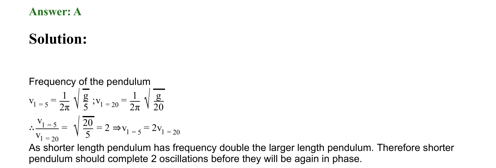 Oscillations solution 59