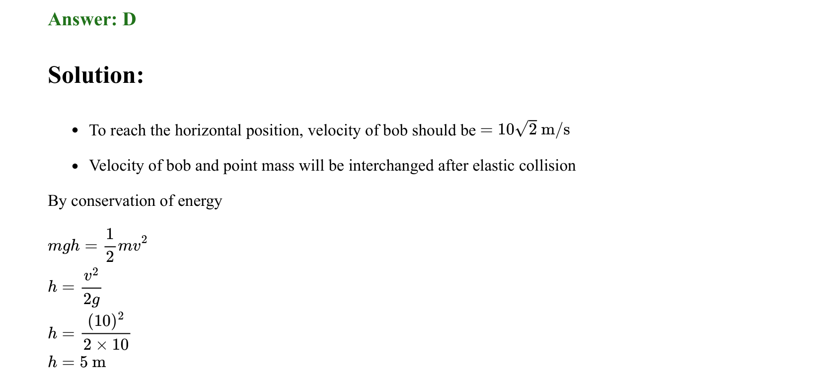 Rotational Motion solution 6