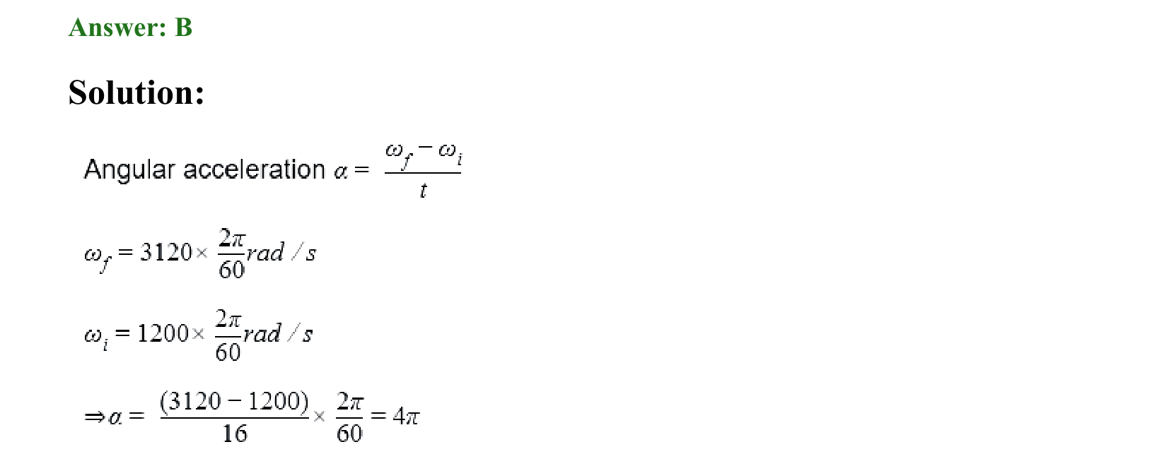 Rotational Motion solution 22
