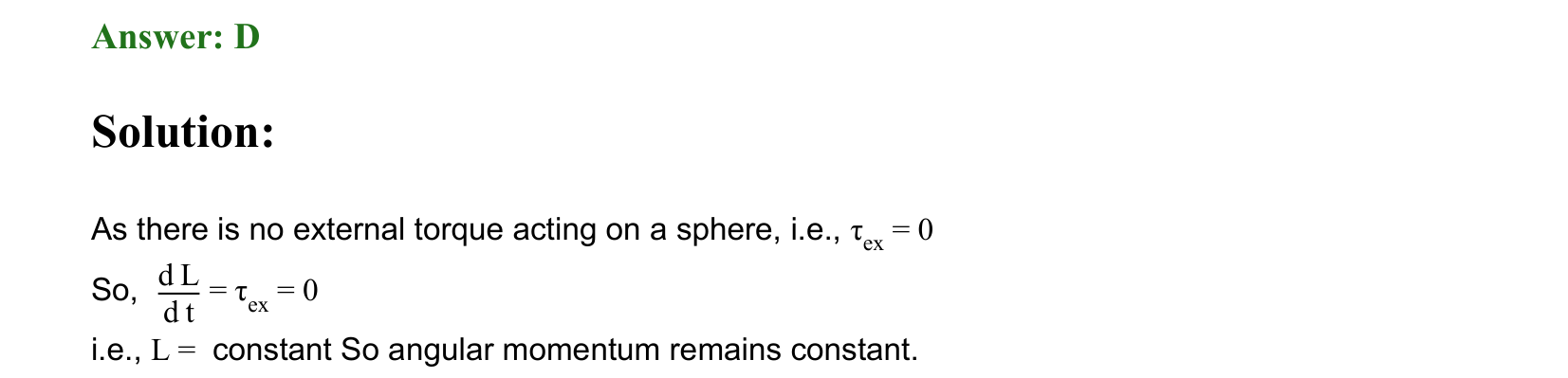 Rotational Motion solution 32