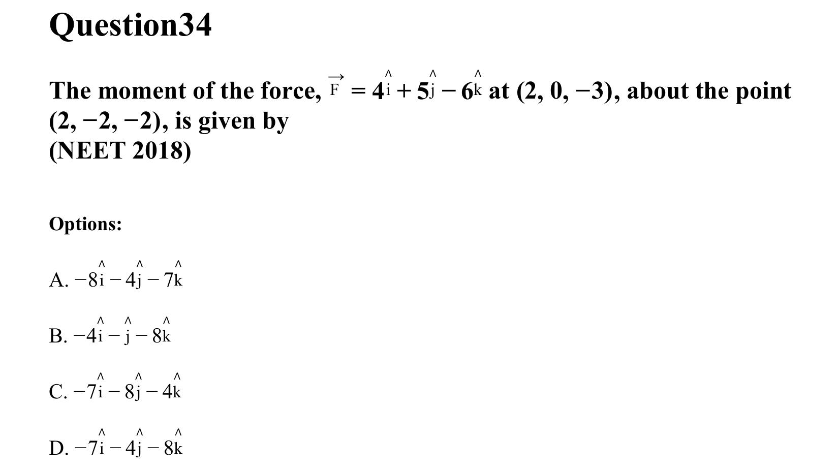 Rotational Motion question 34