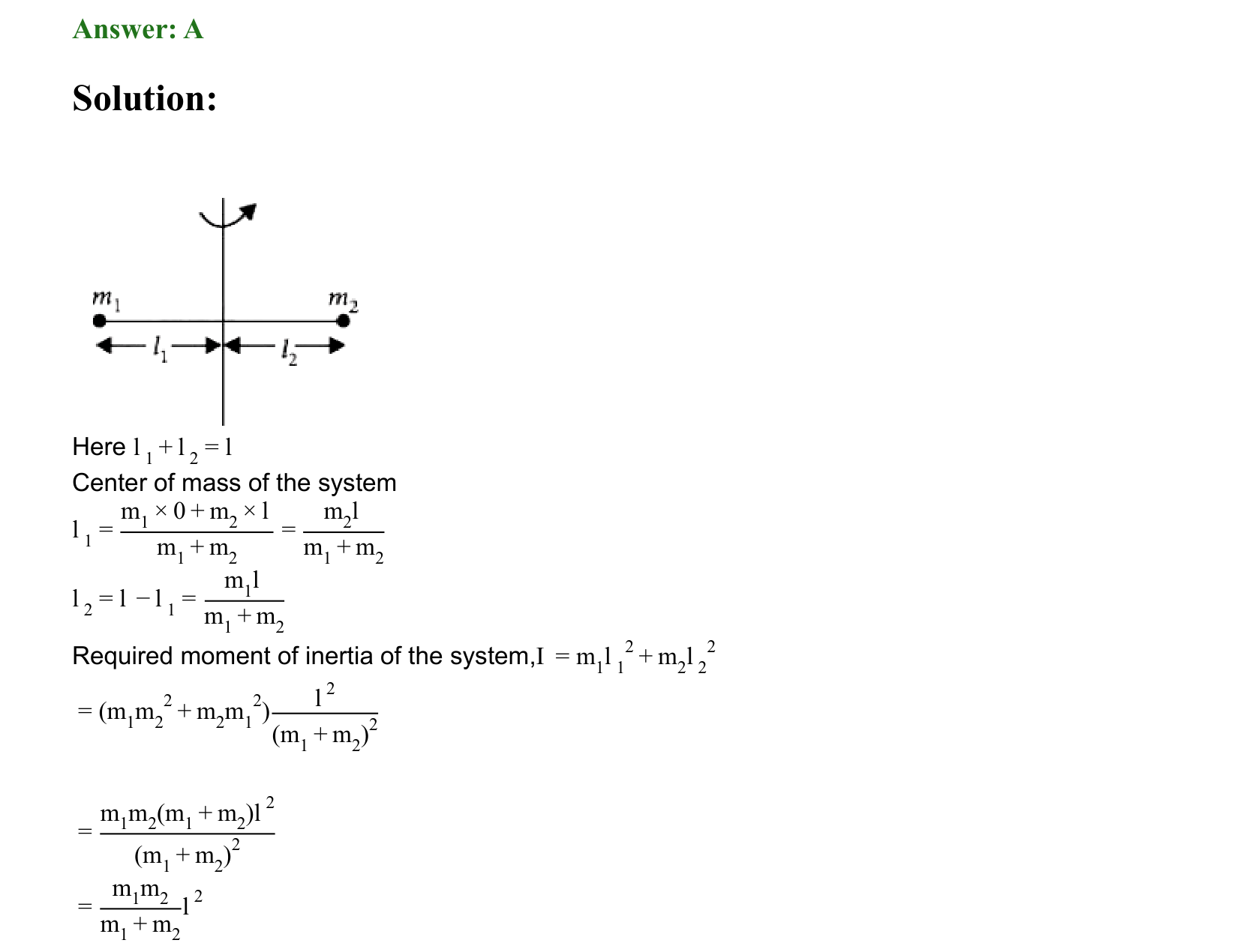 Rotational Motion solution 40