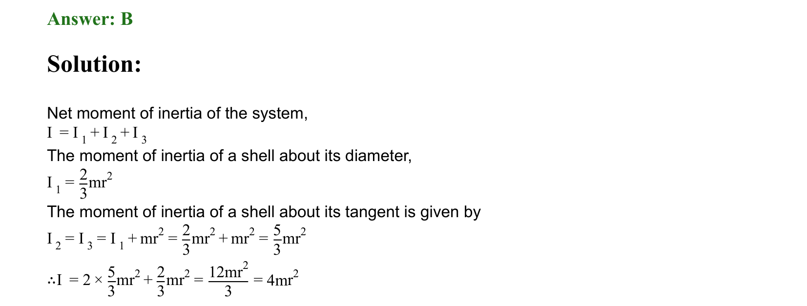 Rotational Motion solution 49