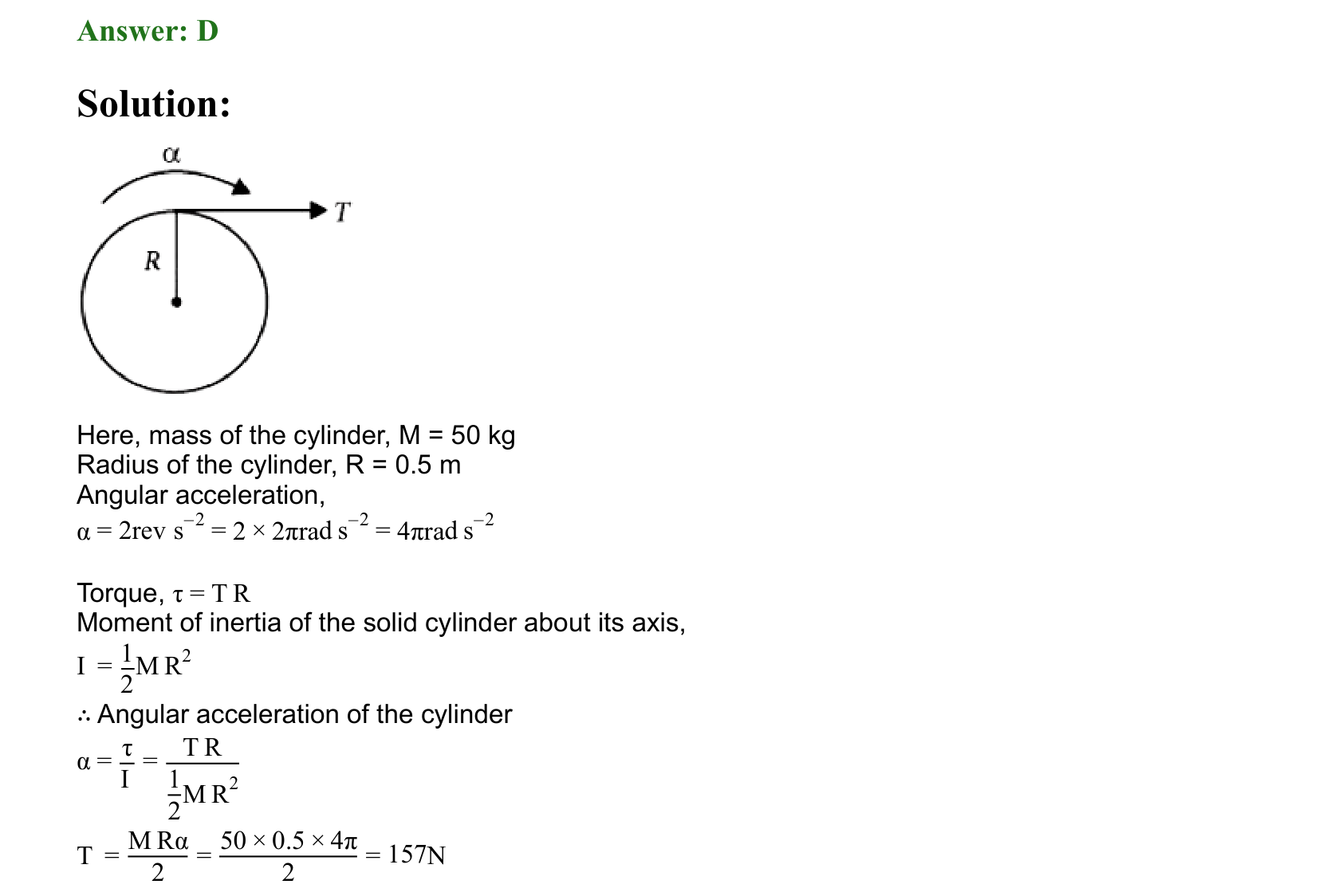 Rotational Motion solution 50
