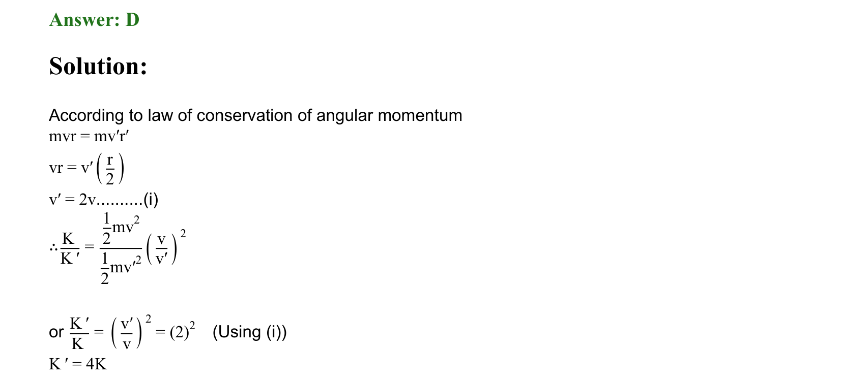Rotational Motion solution 63