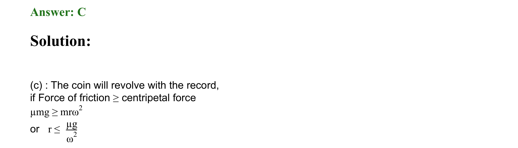 Rotational Motion solution 66