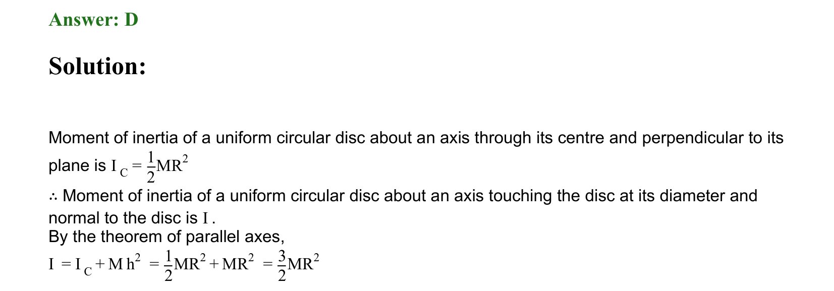 Rotational Motion solution 79
