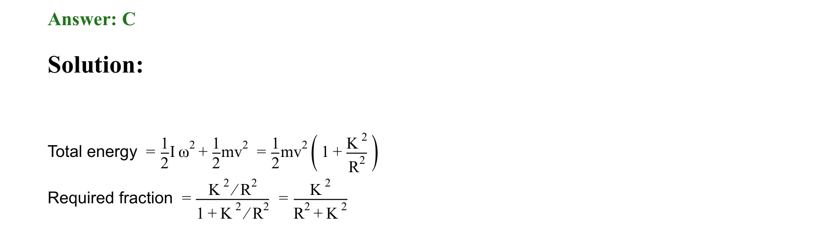 Rotational Motion solution 90
