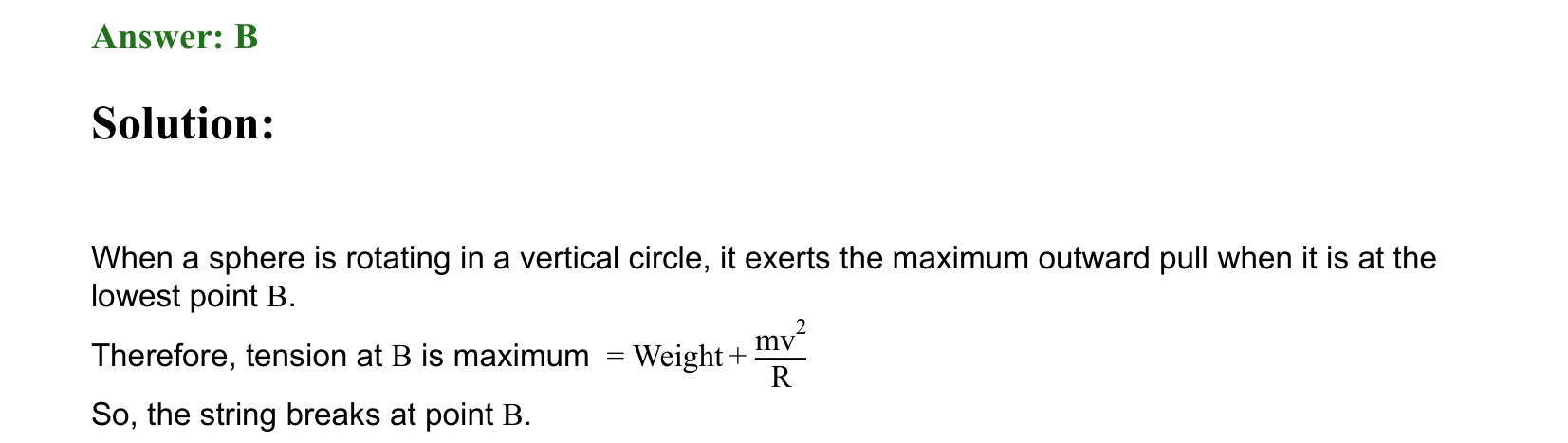 Rotational Motion solution 101