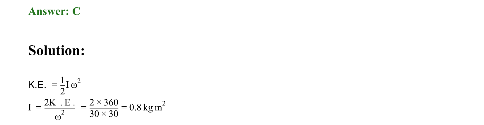 Rotational Motion solution 115