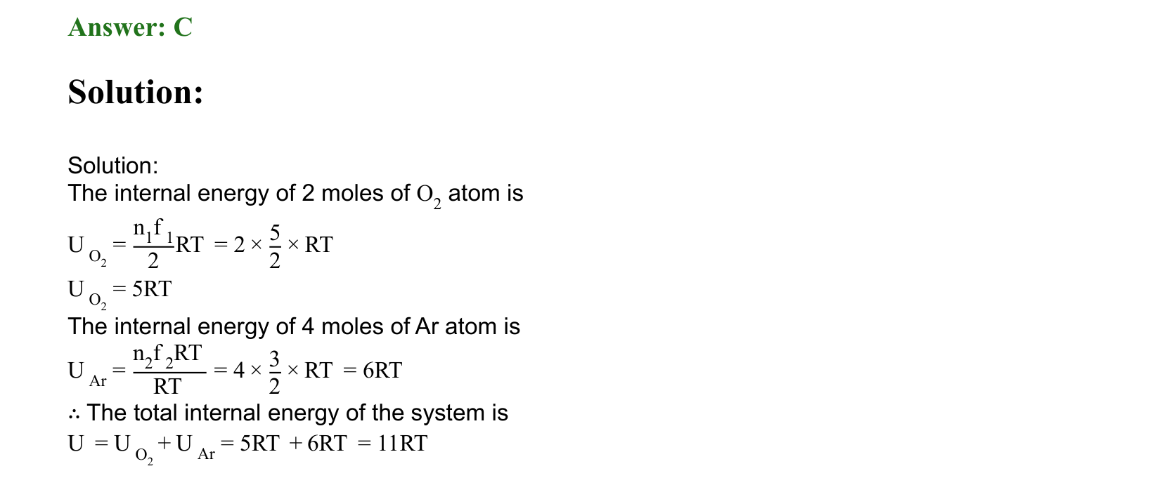 Thermal Properties Thermodynamics and Kinetic Theory solution 33