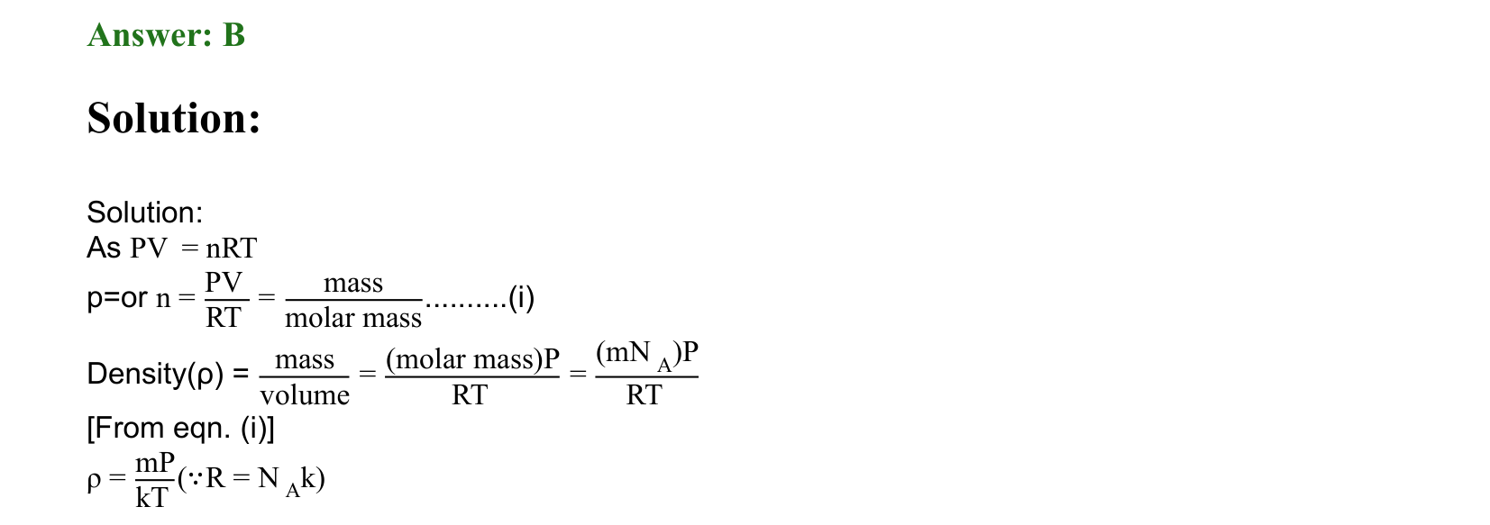 Thermal Properties Thermodynamics and Kinetic Theory solution 39