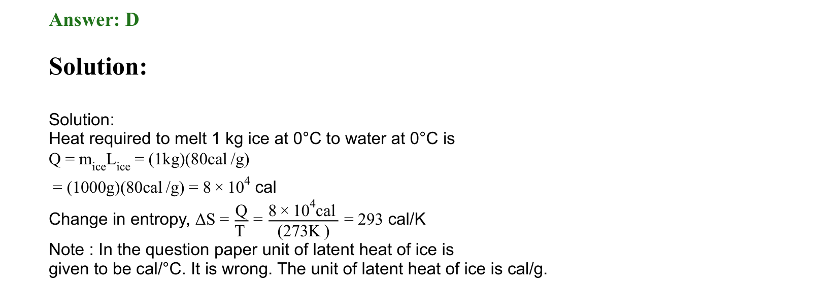 Thermal Properties Thermodynamics and Kinetic Theory solution 60