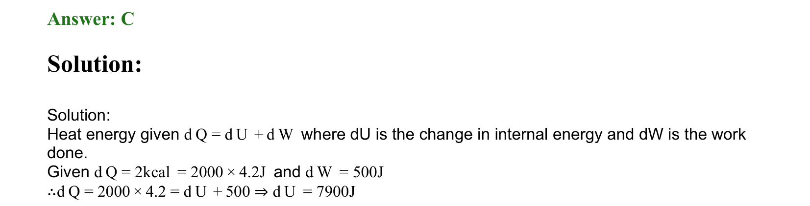 Thermal Properties Thermodynamics and Kinetic Theory solution 65