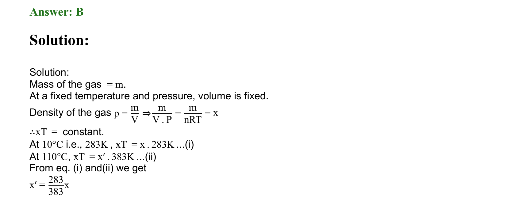 Thermal Properties Thermodynamics and Kinetic Theory solution 67