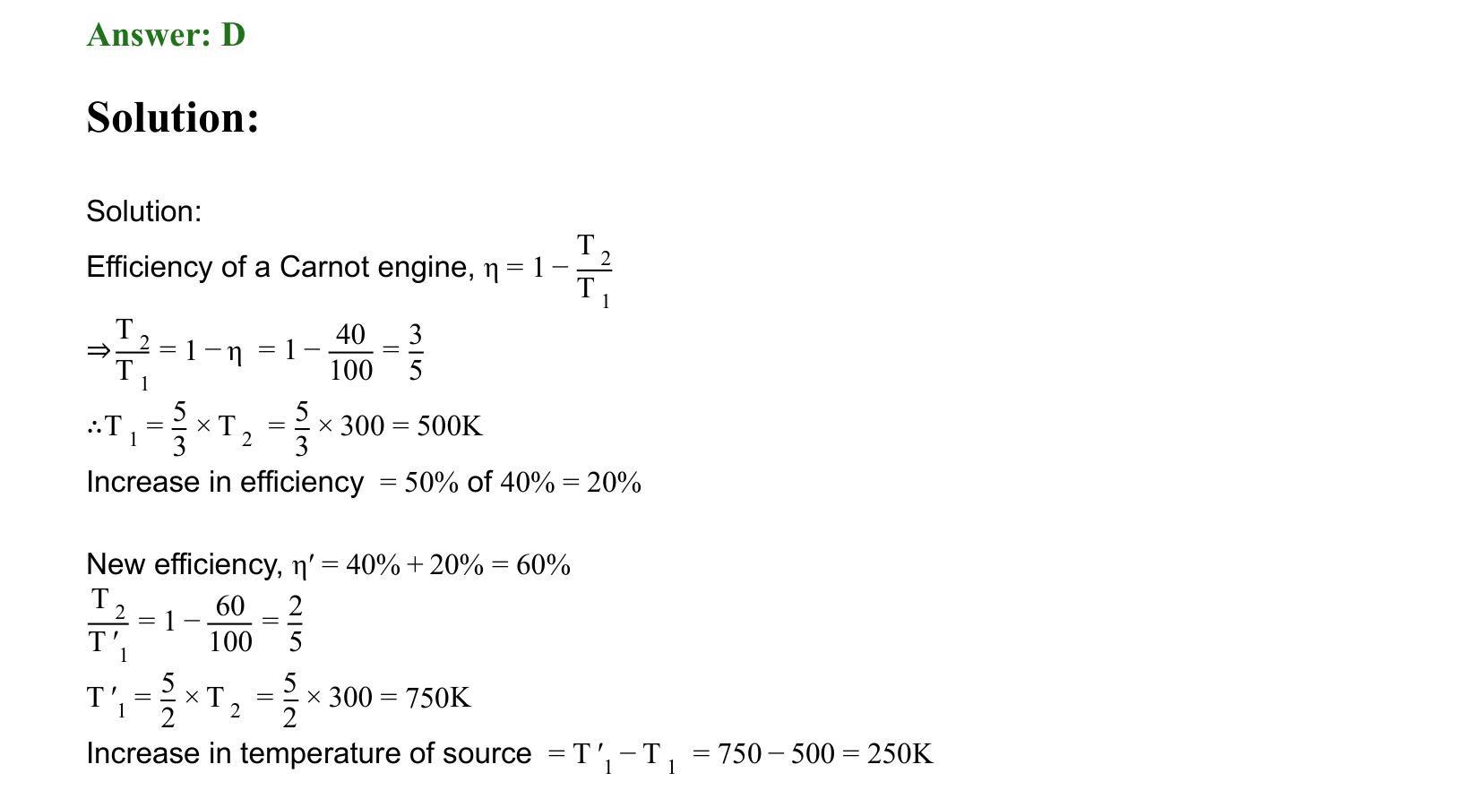 Thermal Properties Thermodynamics and Kinetic Theory solution 70