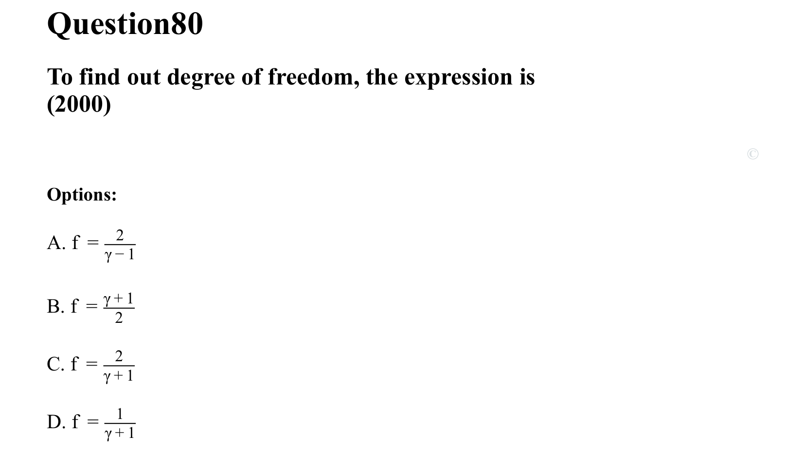 Thermal Properties Thermodynamics and Kinetic Theory question 80