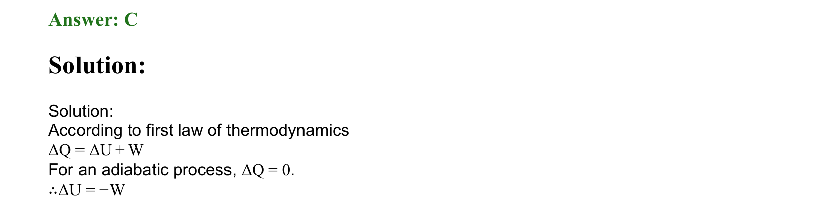 Thermal Properties Thermodynamics and Kinetic Theory solution 84