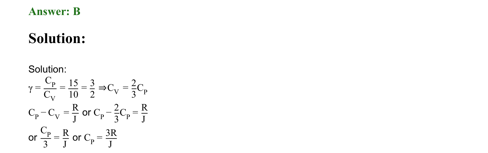 Thermal Properties Thermodynamics and Kinetic Theory solution 105