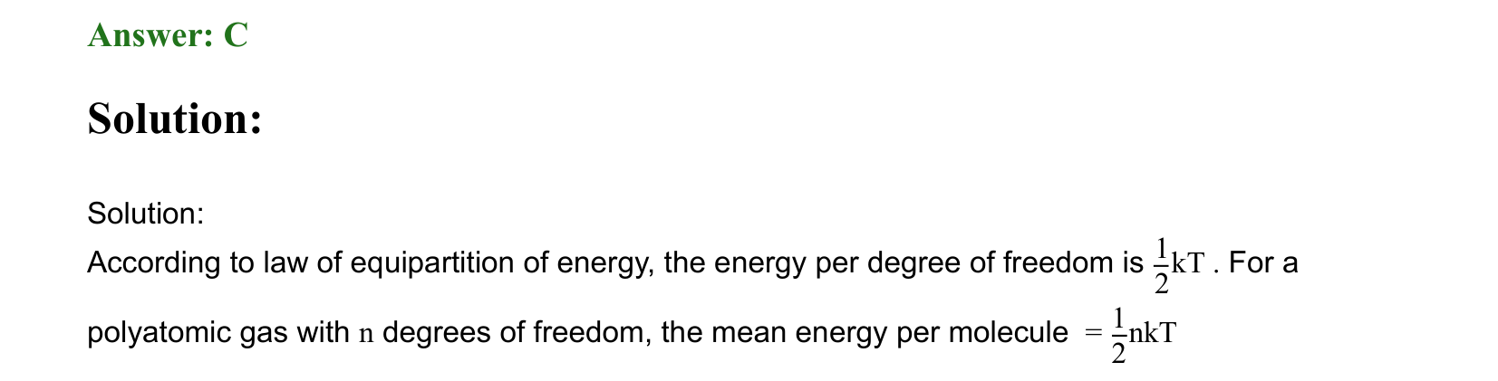 Thermal Properties Thermodynamics and Kinetic Theory solution 106