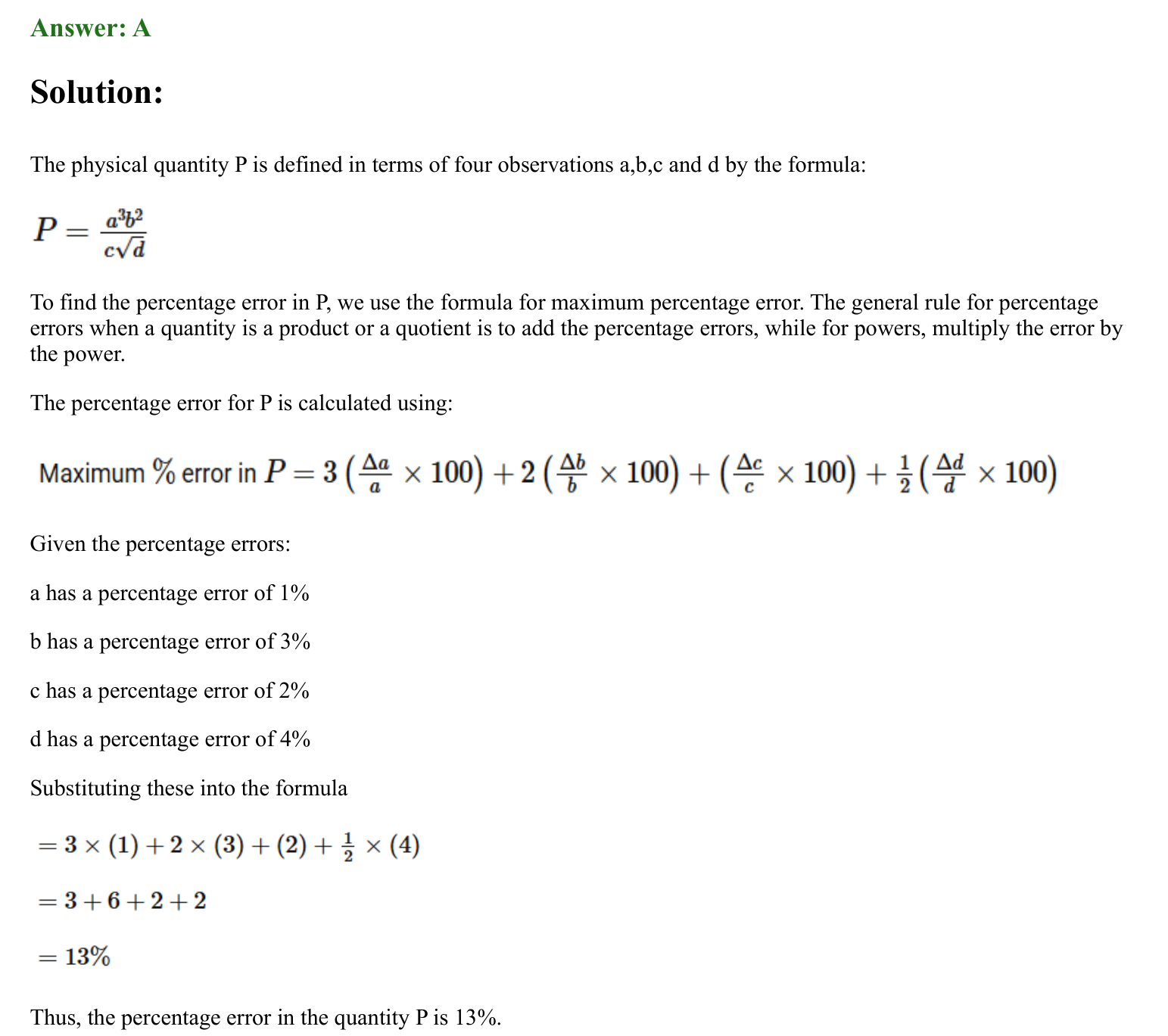 Units and Measurements solution 7