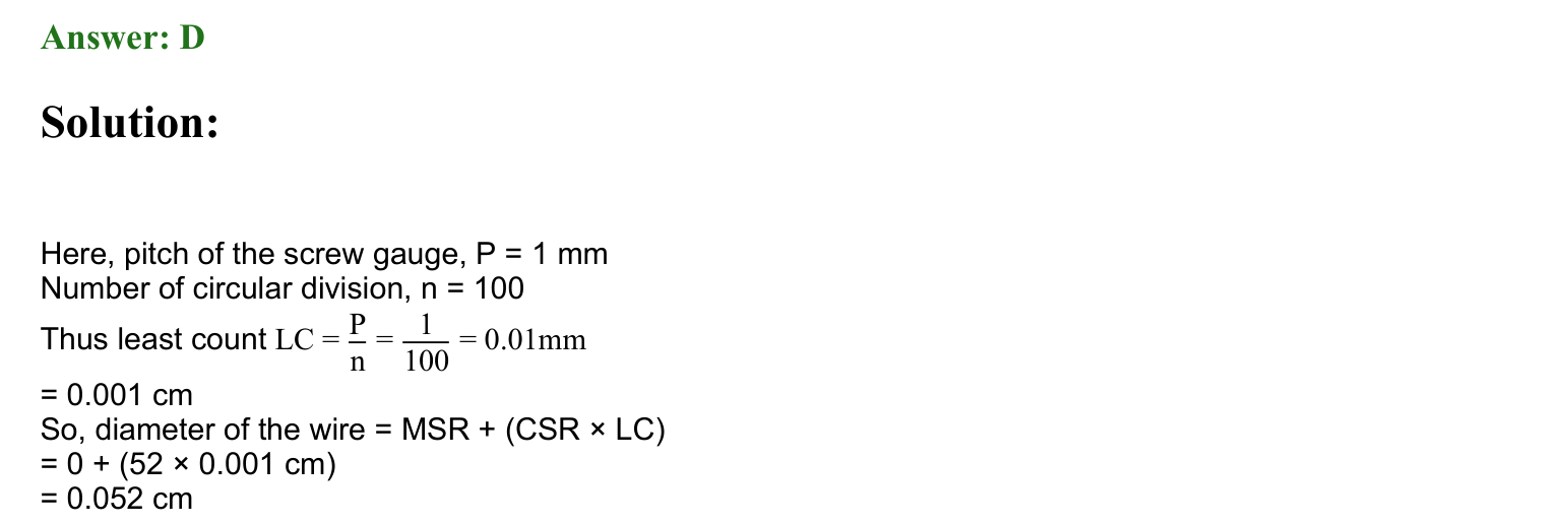 Units and Measurements solution 24