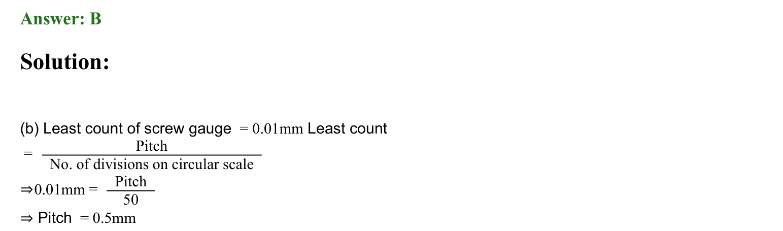 Units and Measurements solution 28