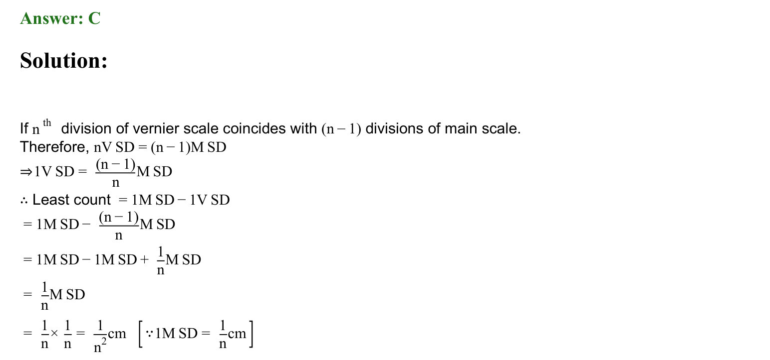 Units and Measurements solution 31