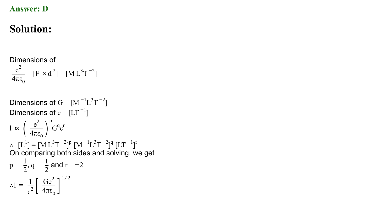 Units and Measurements solution 33