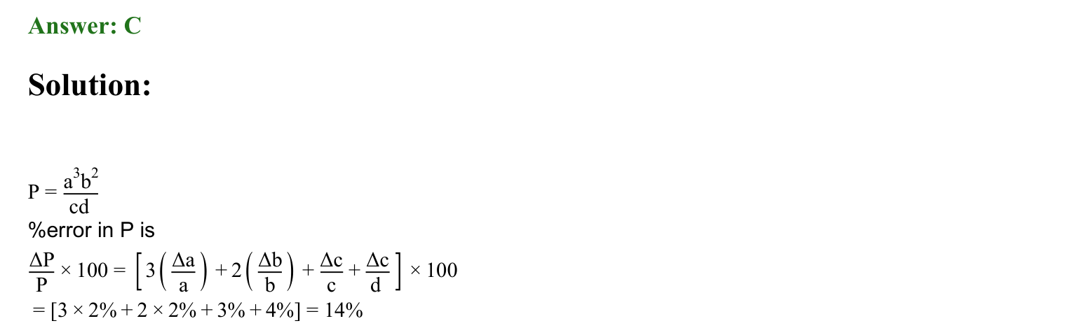 Units and Measurements solution 37