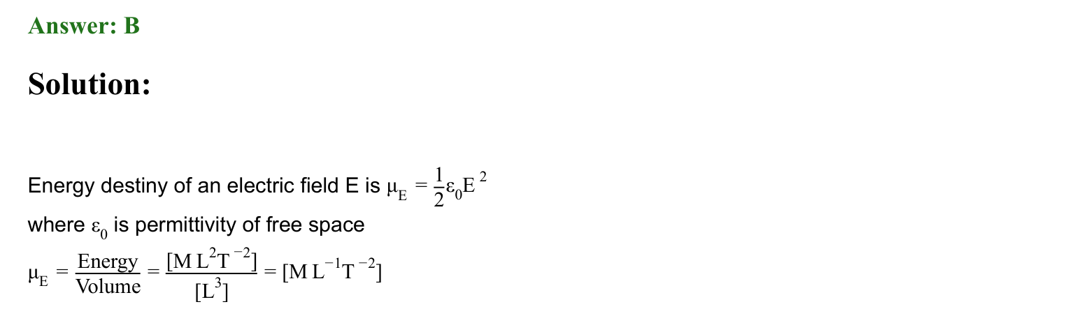 Units and Measurements solution 42