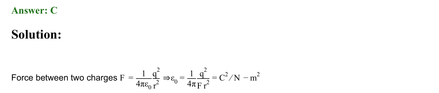 Units and Measurements solution 51