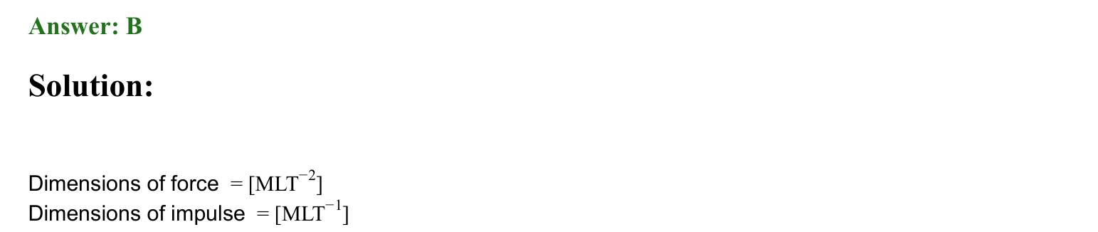 Units and Measurements solution 53