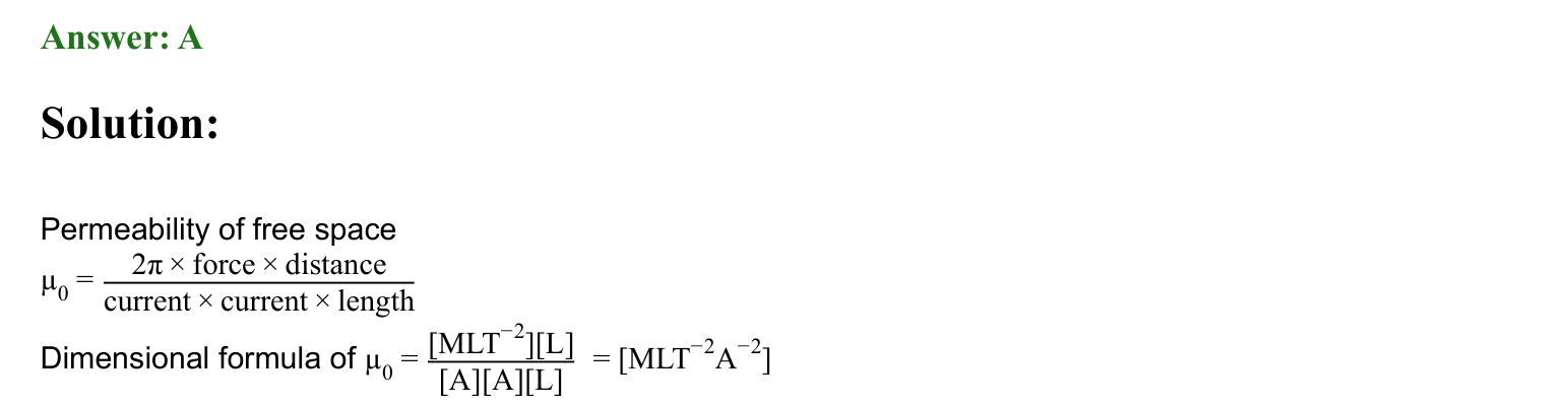 Units and Measurements solution 67