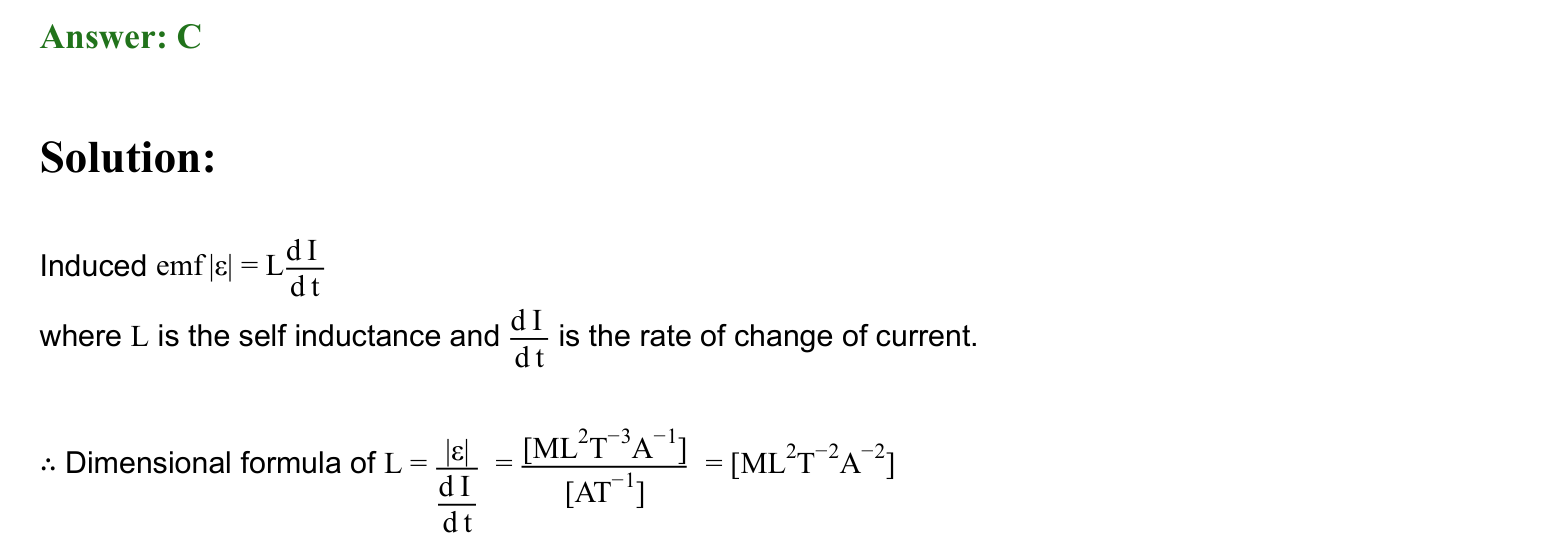 Units and Measurements solution 72