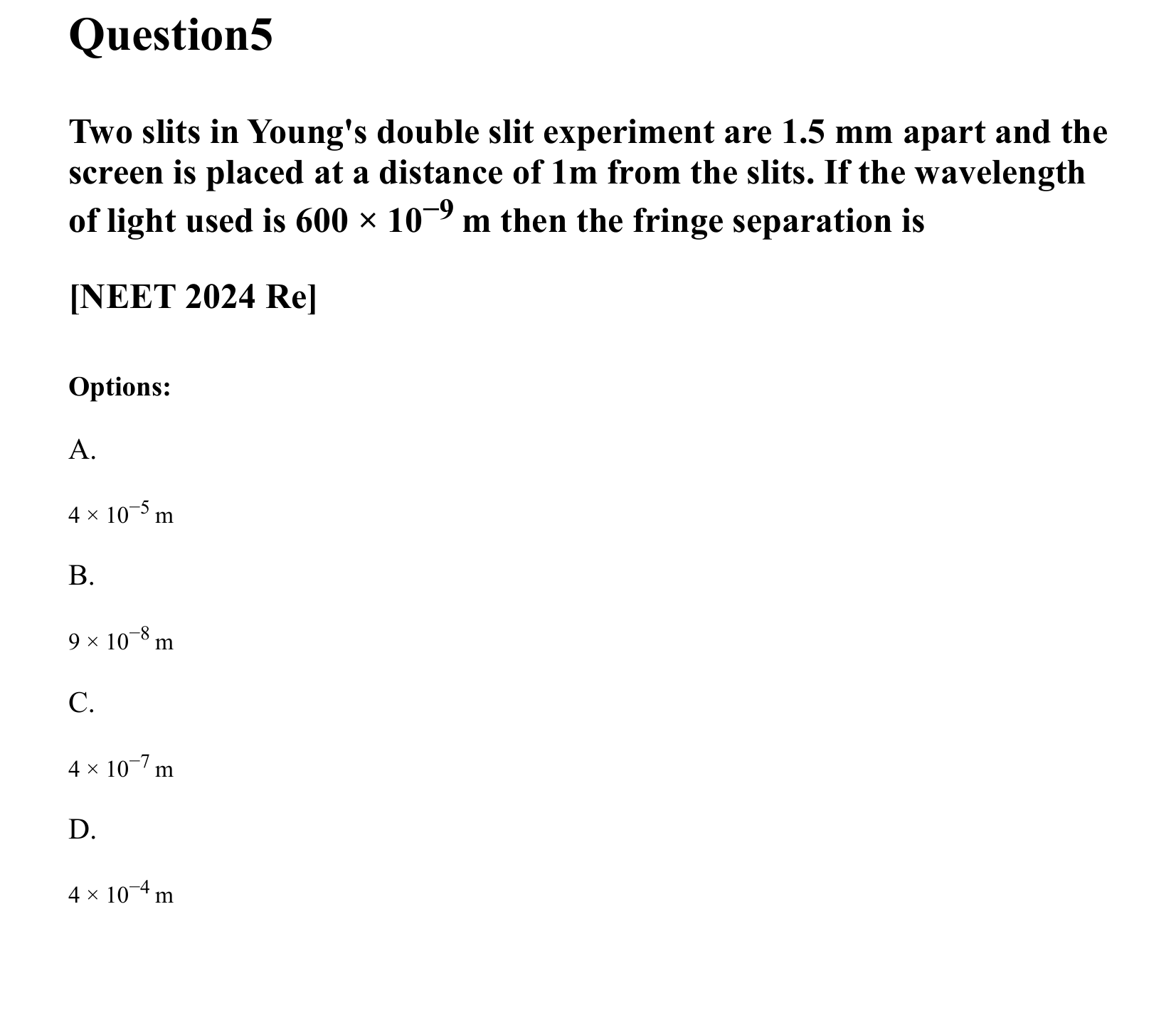 Waves question 5