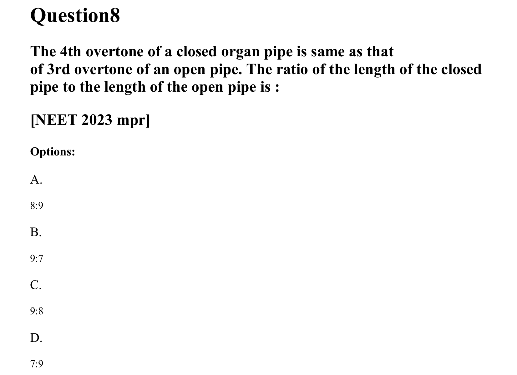 Waves question 8