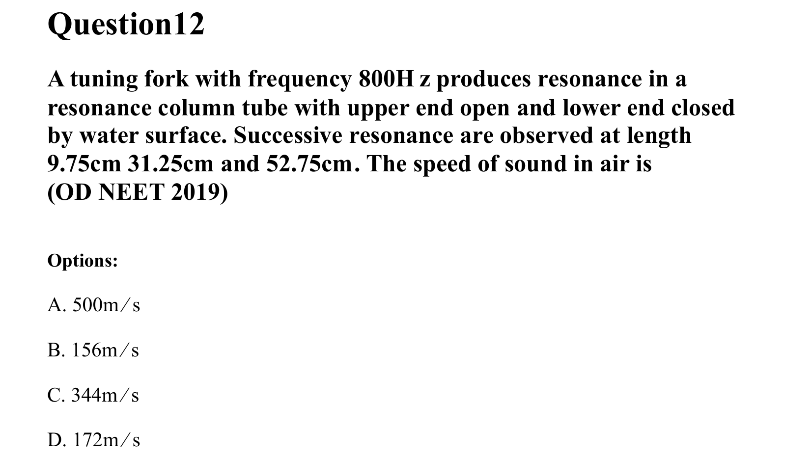 Waves question 12